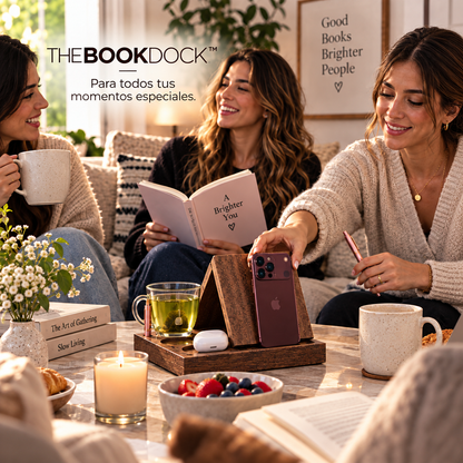 Tu libro, tu bebida y tus esenciales, siempre en su lugar